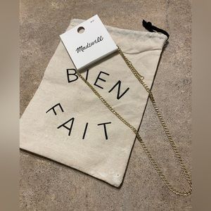 18-21 inch gold chain necklace from Madewell